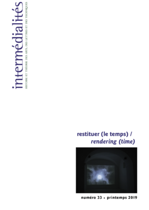 Anaïs Nony publication intermediality video image